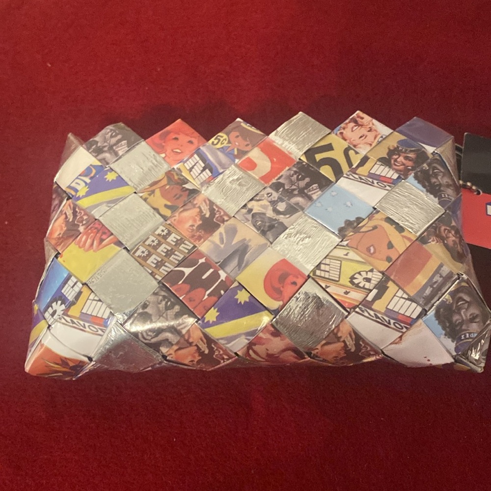 Colorful Woven Wristlet